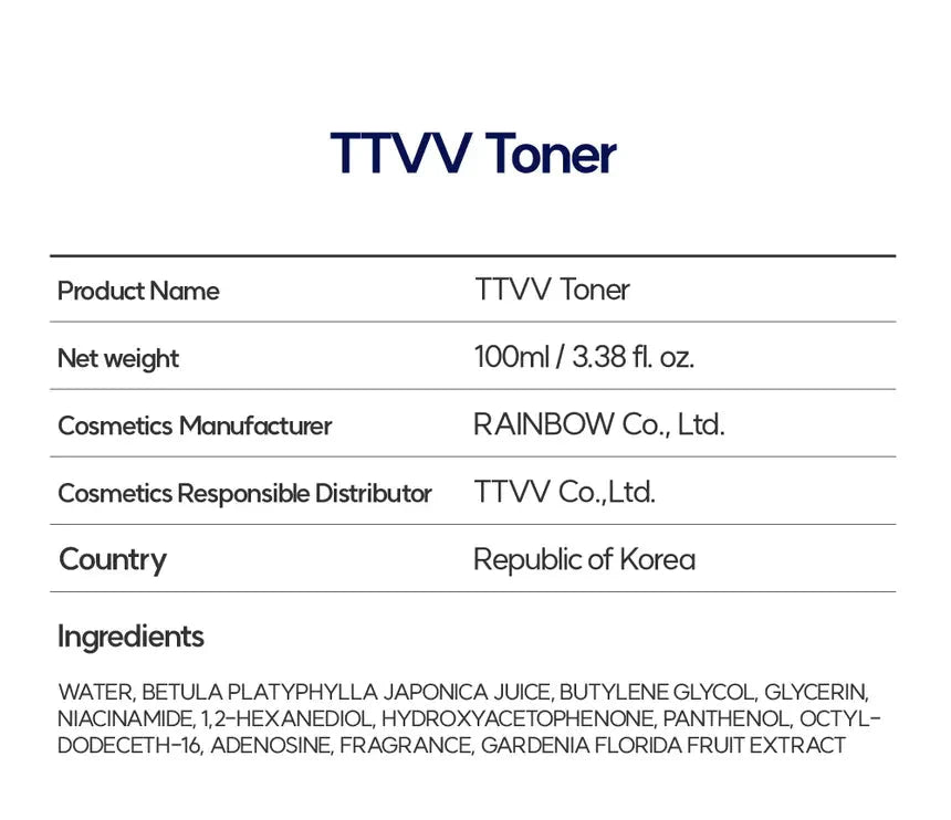 TTVV Toner