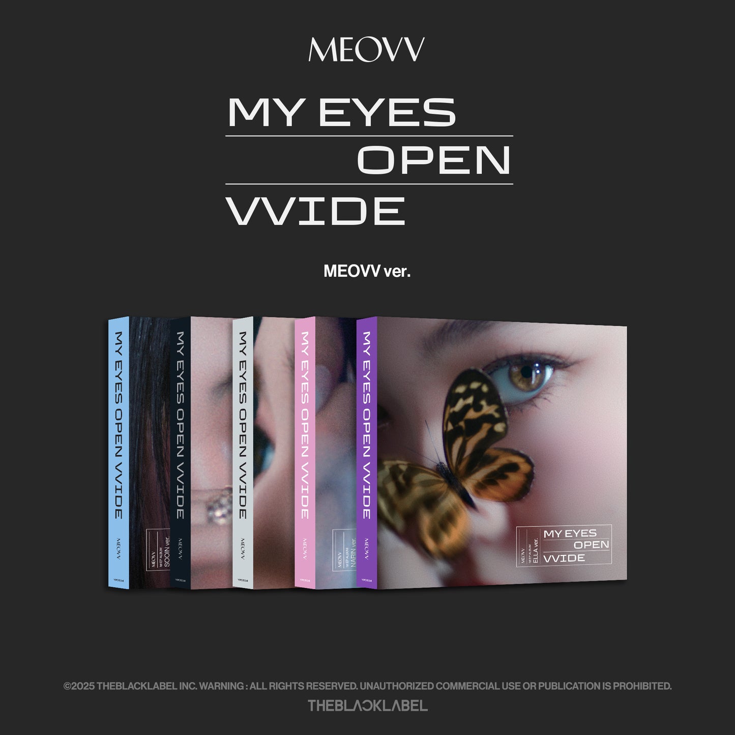 MEOVV - MY EYES OPEN VVIDE 1ST EP ALBUM MEOVV VER