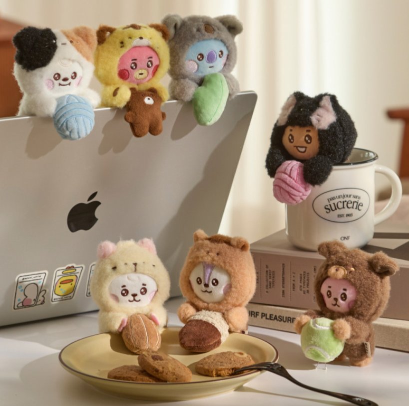 BT21 - BABY MORE FLUFFY SMALL MONITOR DOLL
