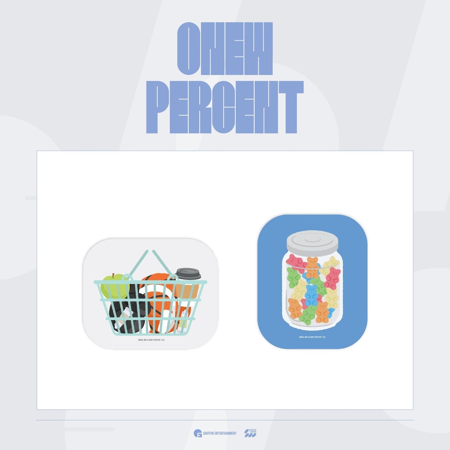 ONEW - PERCENT POP UP STORE OFFICIAL MD MOUSE PAD