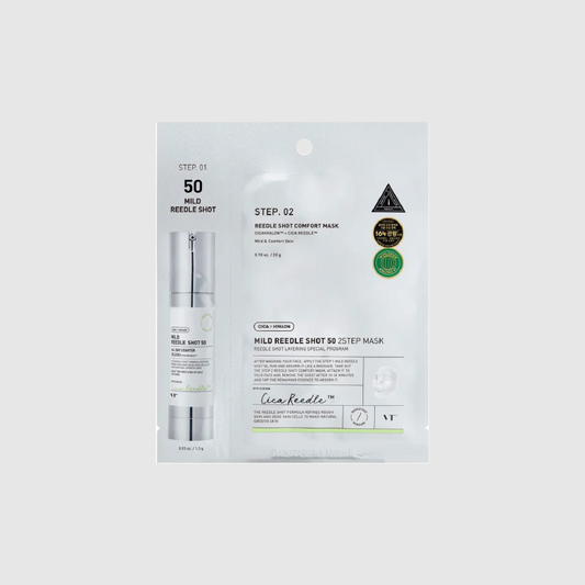 VT COSMETICS Mild Reedle Shot 50 2-Step Mask