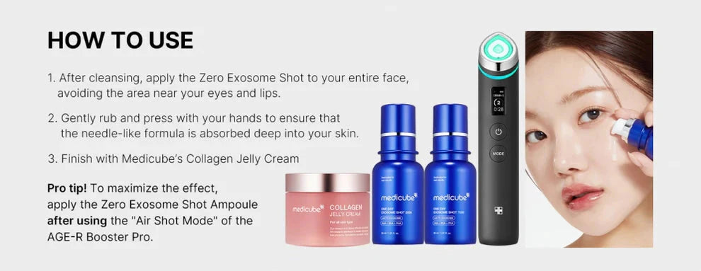 medicube One Day Exosome Shot Pore Ampoule 7500