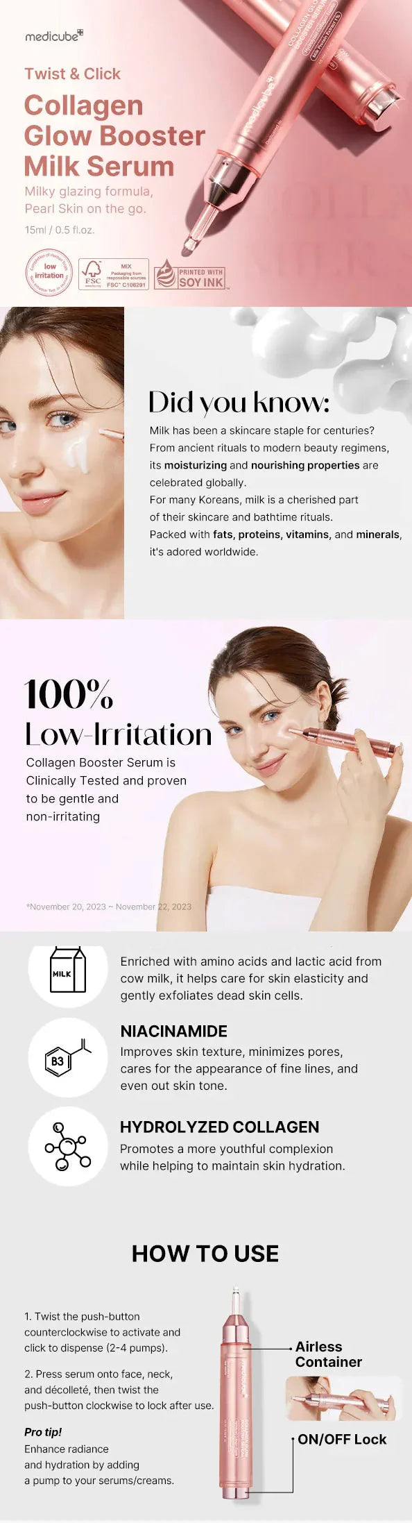 medicube Collagen Glow Booster Serum