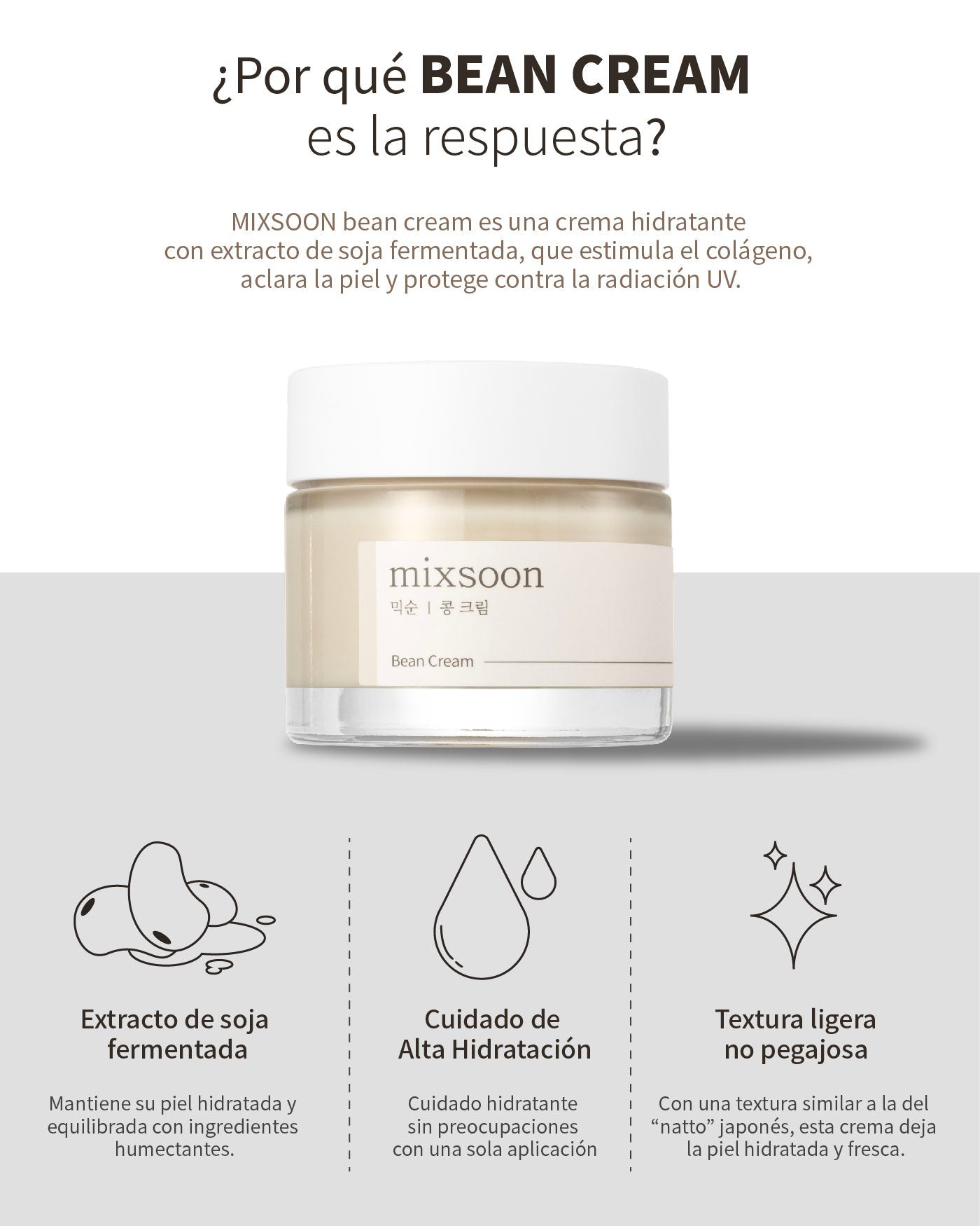 mixsoon Bean Cream 65ml