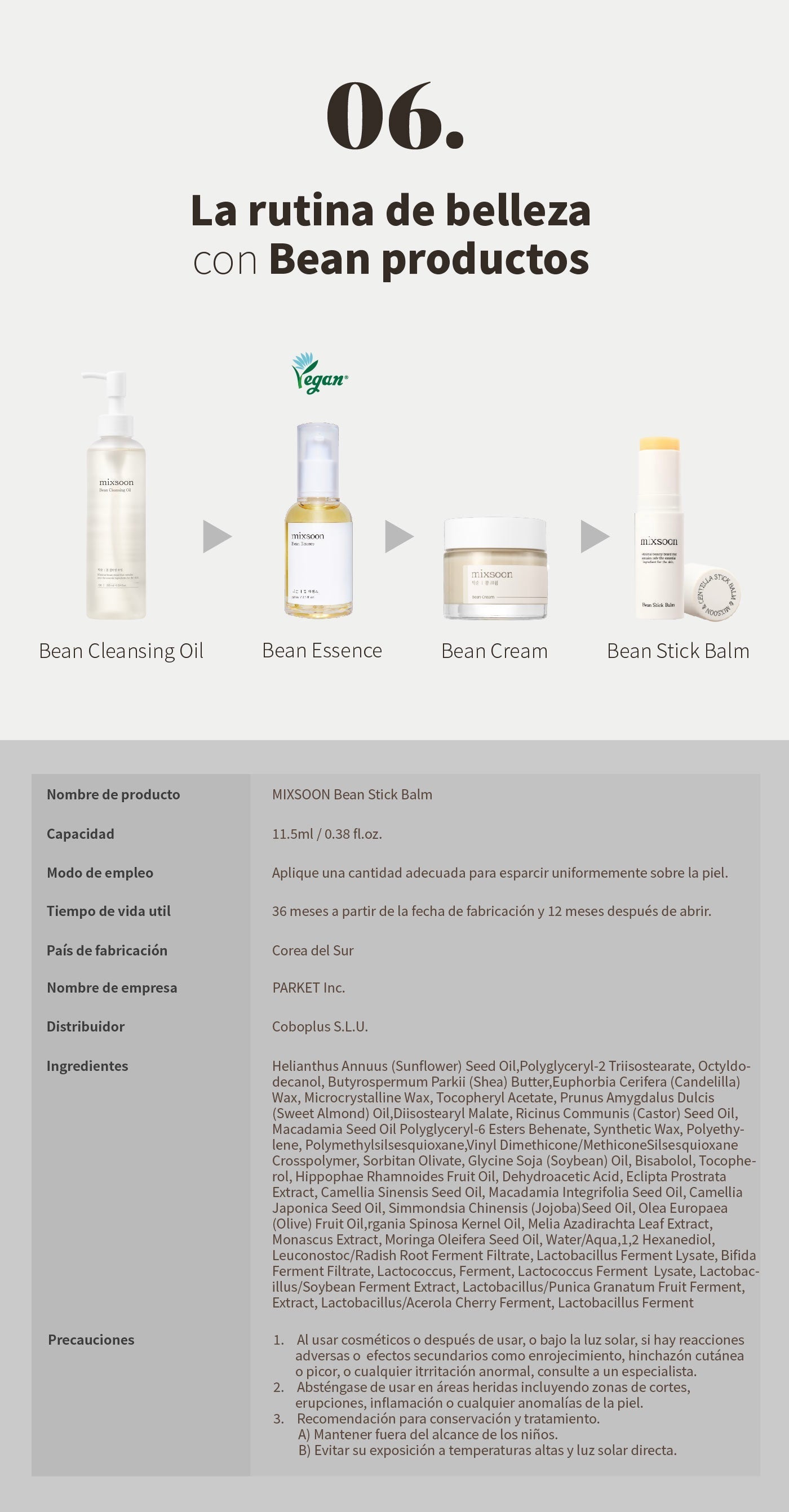 mixsoon Bean Stick Balm