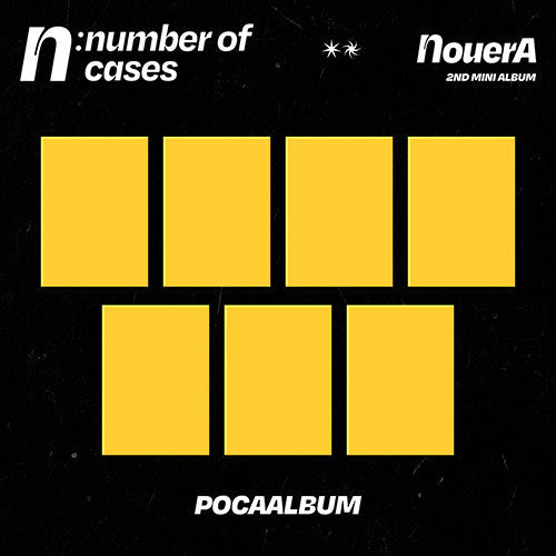 NOUERA - N: NUMBER OF CASES 2ND MINI ALBUM POCA VER