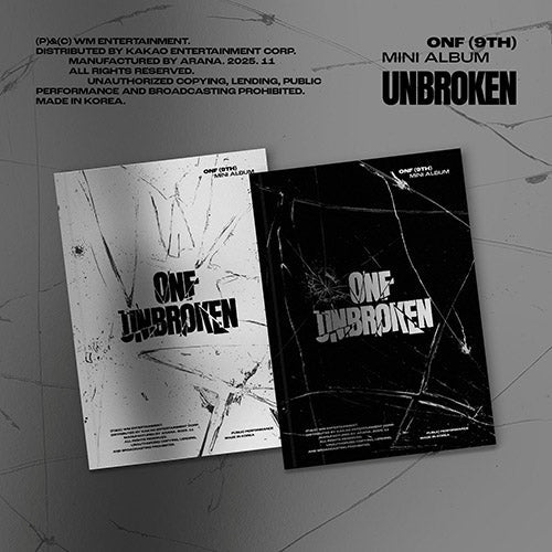 ONF - UNBROKEN 9TH MINI ALBUM STANDARD