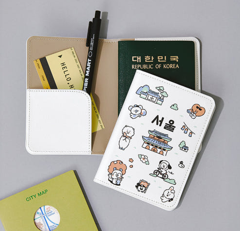 BT21 - SEOUL EDITION PASSPORT CASE