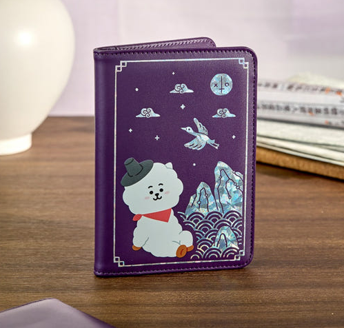 BT21 - PREMIUM K EDITION MOTHER OF PEARL GRAPHIC PASSPORT CASE