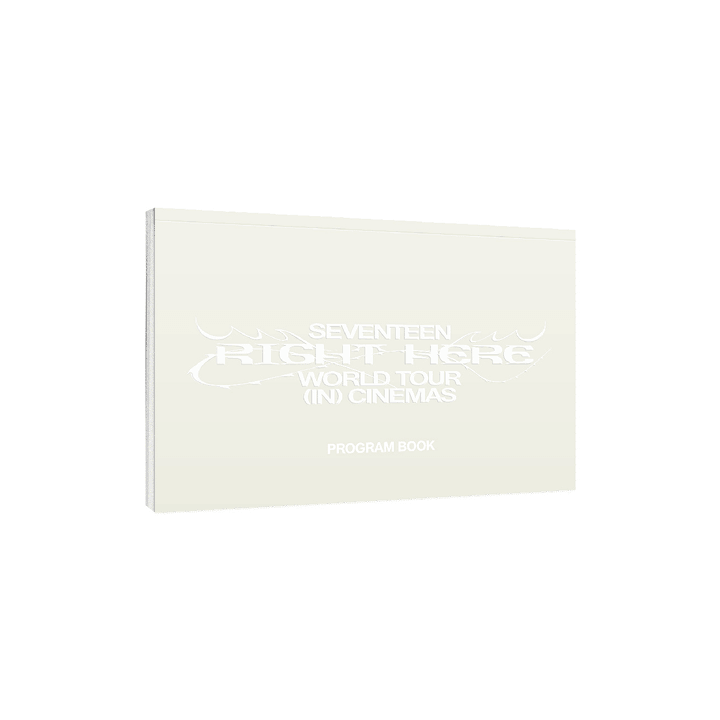 SEVENTEEN - RIGHT HERE WORLD TOUR IN CINEMAS PROGRAM BOOK