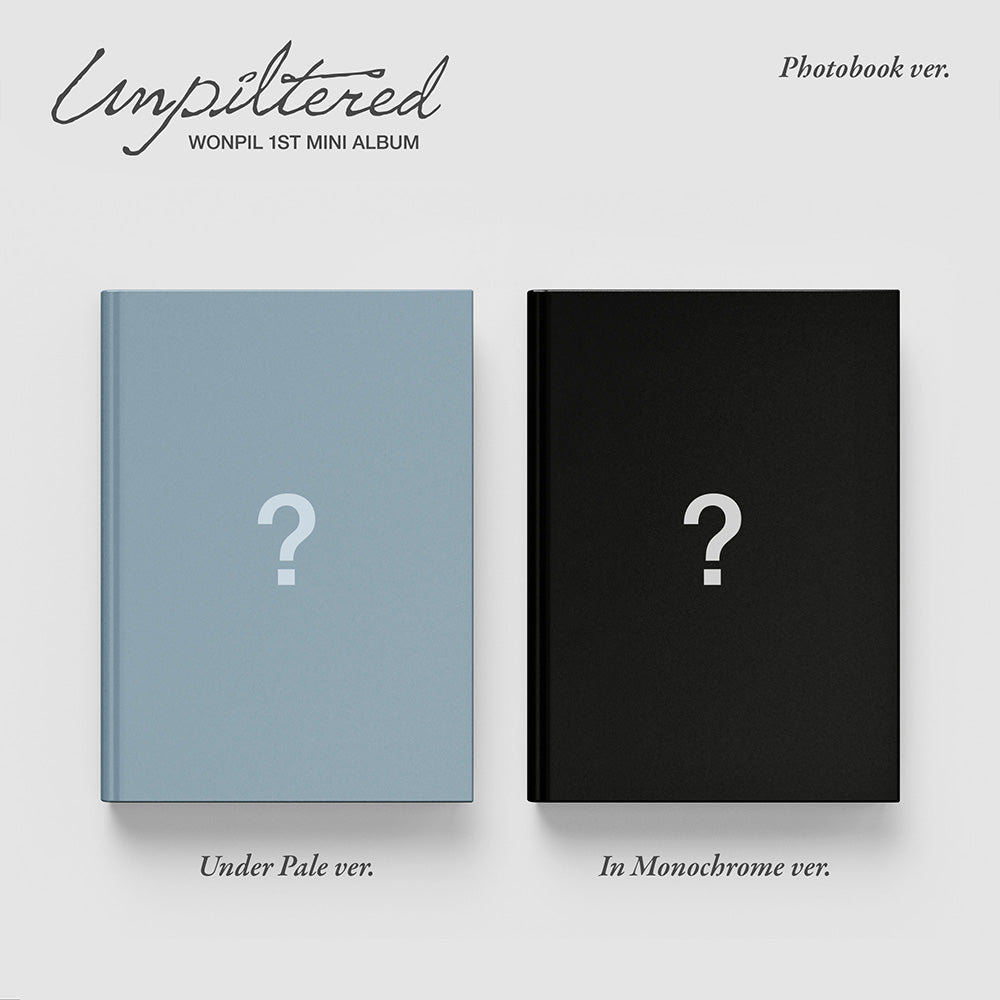 DAY6 WONPIL - UNPILTERED 1ST MINI ALBUM PHOTOBOOK VER