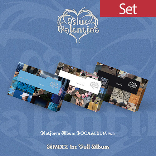 NMIXX - BLUE VALENTINE 1ST FULL ALBUM PLATFORM ALBUM POCAALBUM VER