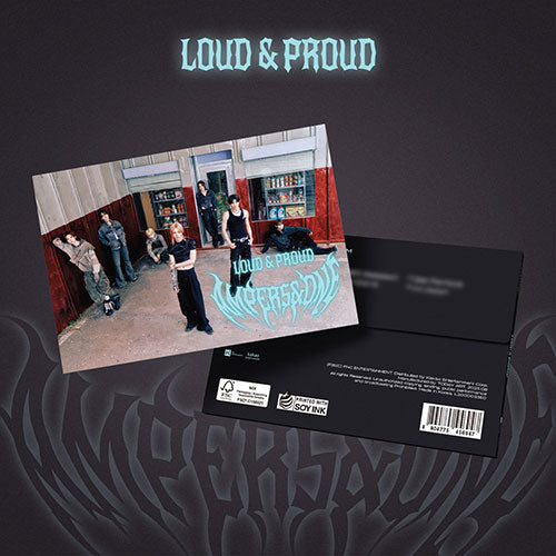 AMPERS&ONE - LOUD & PROUD 3RD MINI ALBUM POSTCARD VER