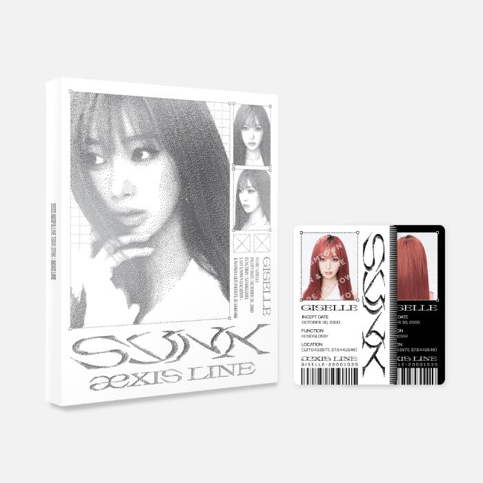 AESPA - SYNK : AEXIS LINE 2025 LIVE TOUR OFFICIAL MD POST CARD BOOK SET