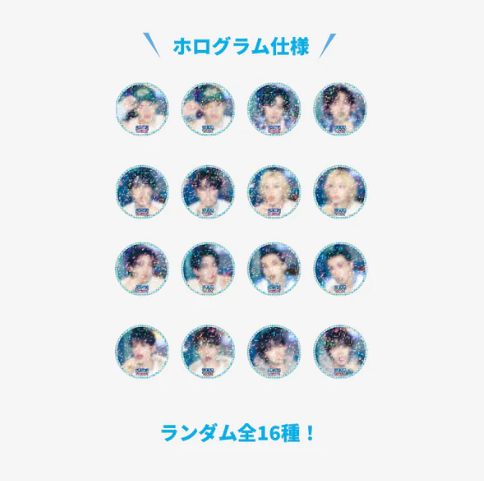 STRAY KIDS - 2025 JAPAN POP-UP STORE OFFICIAL MD RANDOM PHOTO BADGE