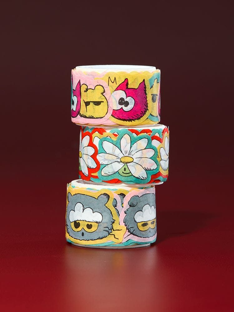 G-DRAGON - ZO&FRIENDS ZOAFUL WINTER POP UP OFFICIAL MD ROLL STICKER