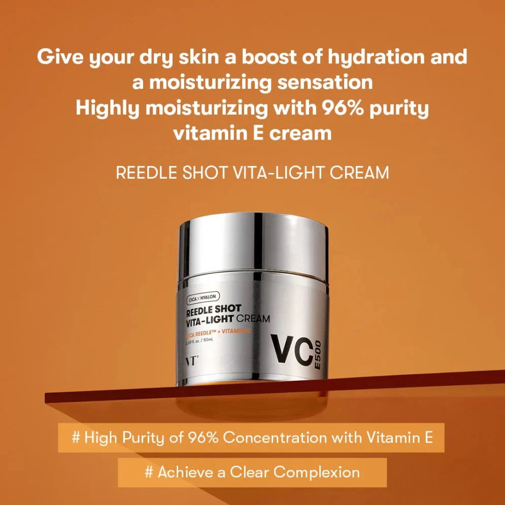 VT COSMETICS REEDLE SHOT VITA-LIGHT CREAM