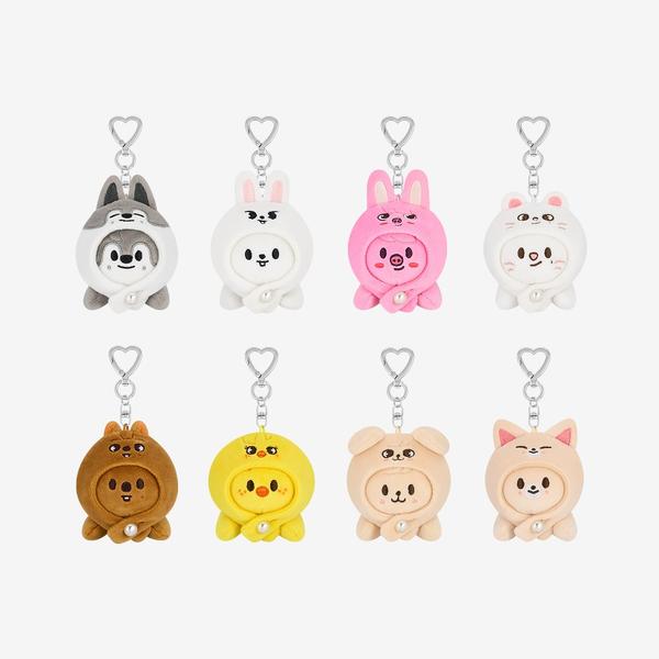 STRAY KIDS - dominATE : celebrATE WORLD TOUR OFFICIAL MD SKZOO KEYRING LYING VER