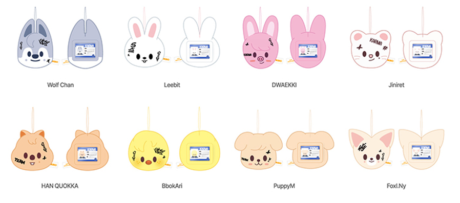 STRAY KIDS - KARMA POP UP STORE OFFICIAL MD SKZOO NAME TAG (KARMA VER)