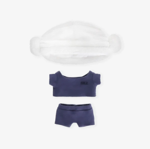 STRAY KIDS - 2025 JAPAN POP-UP STORE OFFICIAL MD SKZOO PLUSH OUTFIT SAUNA VER