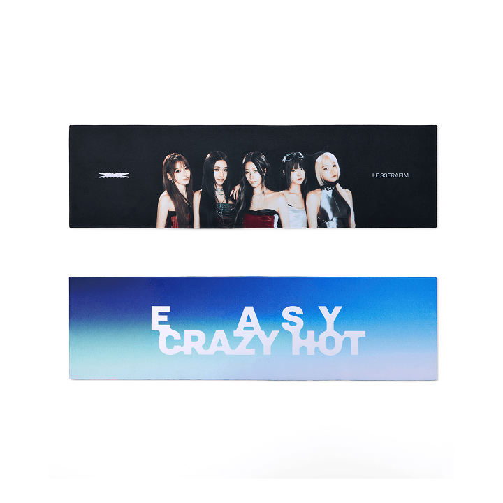 LE SSERAFIM - EASY CRAZY HOT 2025 TOUR OFFICIAL MD SLOGAN (MULTI)