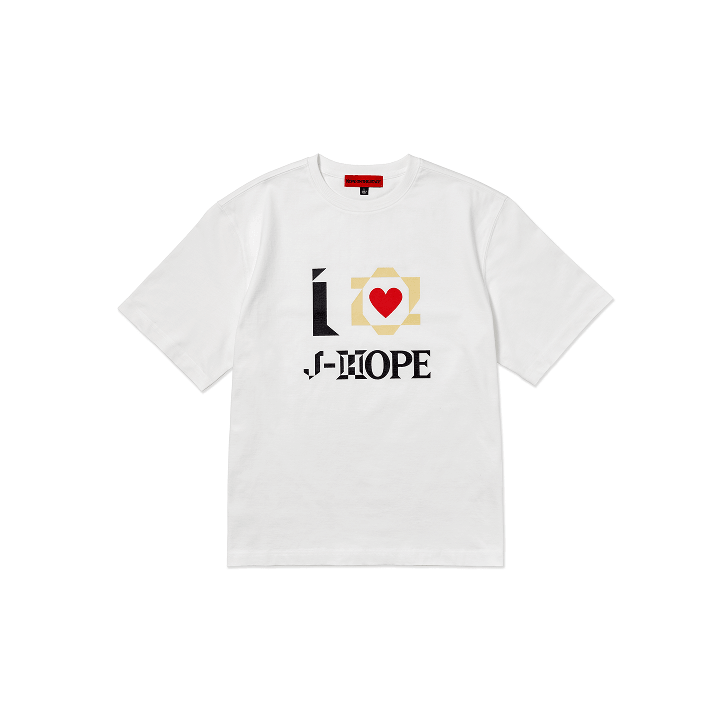 BTS J-HOPE - HOPE ON THE STAGE OFFICIAL MD S/S T-SHIRT (WHITE)