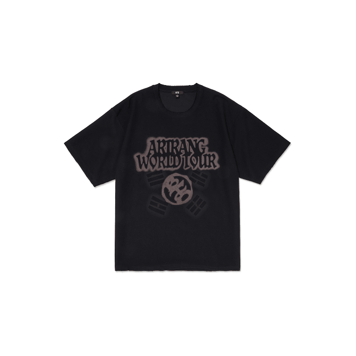 BTS ARIRANG Tシャツ BTS Mサイズ BTS - ARIRANG WORLD TOUR OFFICIAL MD S/S TOUR T-SHIRT (BLACK
