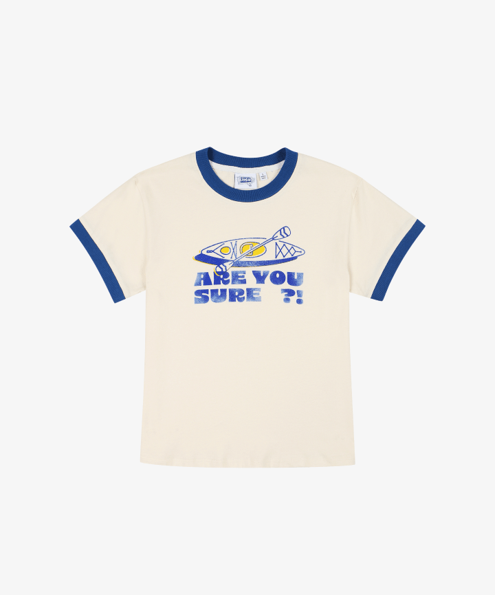 BTS JIMIN & JUNG KOOK - ARE YOU SURE?! OFFICIAL MD S/S T-SHIRT IVORY