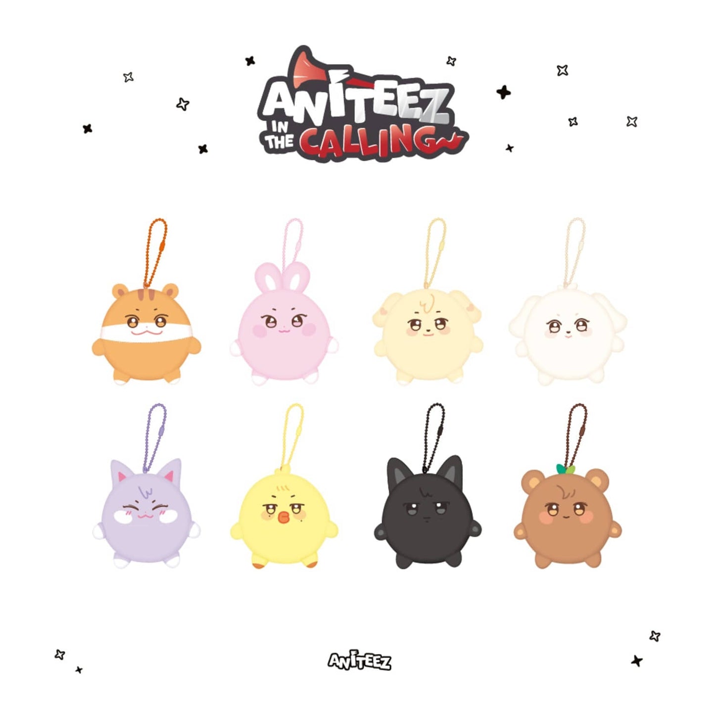 ATEEZ - ANITEEZ IN THE CALLING POP UP OFFICIAL MD STRESS BALL