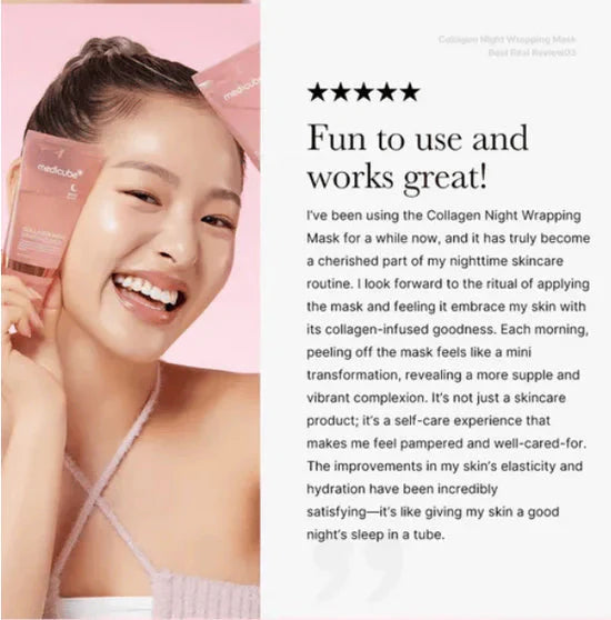 medicube Collagen Night Wrapping Mask