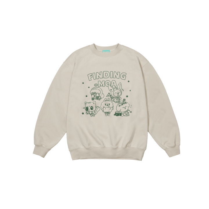 TXT - FINDING MOA PPULBATU OFFICIAL MD SWEATSHIRT