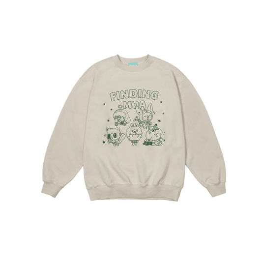 TXT - FINDING MOA PPULBATU OFFICIAL MD SWEATSHIRT