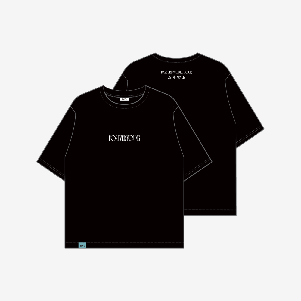 DAY6 - FOREVER YOUNG 3RD WORLD TOUR OFFICIAL MD T-SHIRT