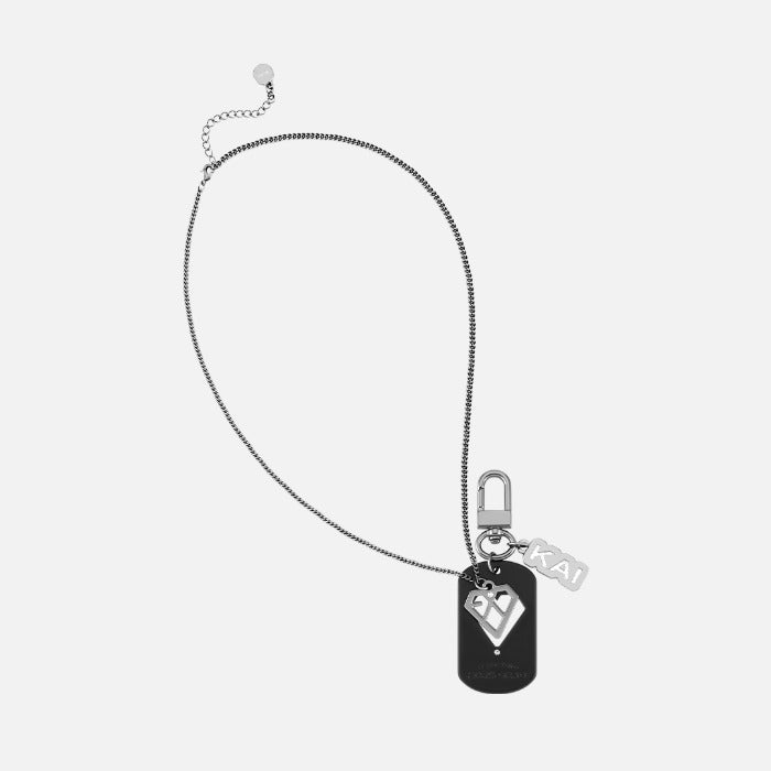 EXO KAI - WELCOME BACK SET NECKLACE & TAG KEYRING