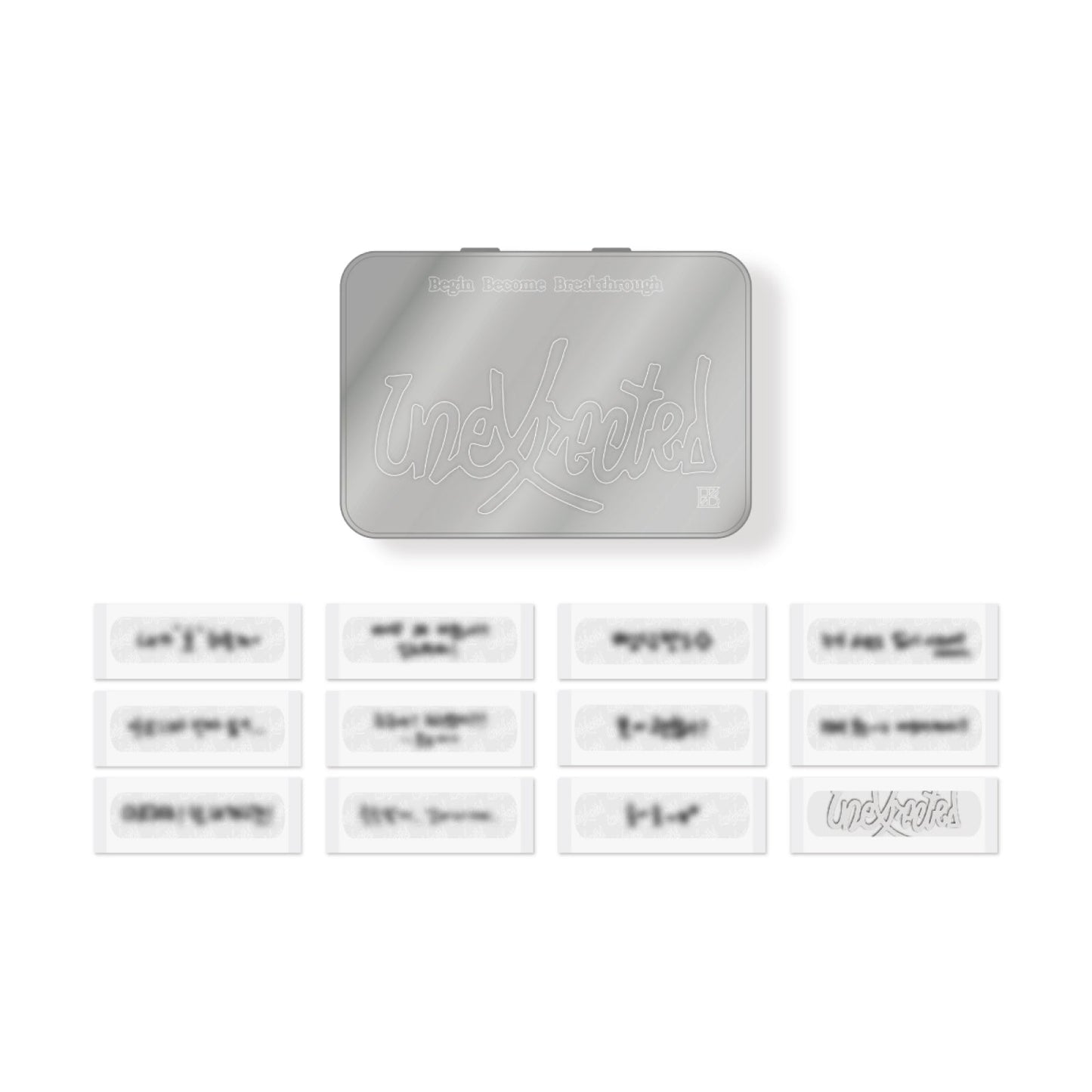 THE BOYZ - UNEXPECTED POP-UP STORE MD TINCASE & BAND SET