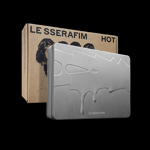 LE SSERAFIM - HOT 5TH MINI ALBUM TIN CASE VER
