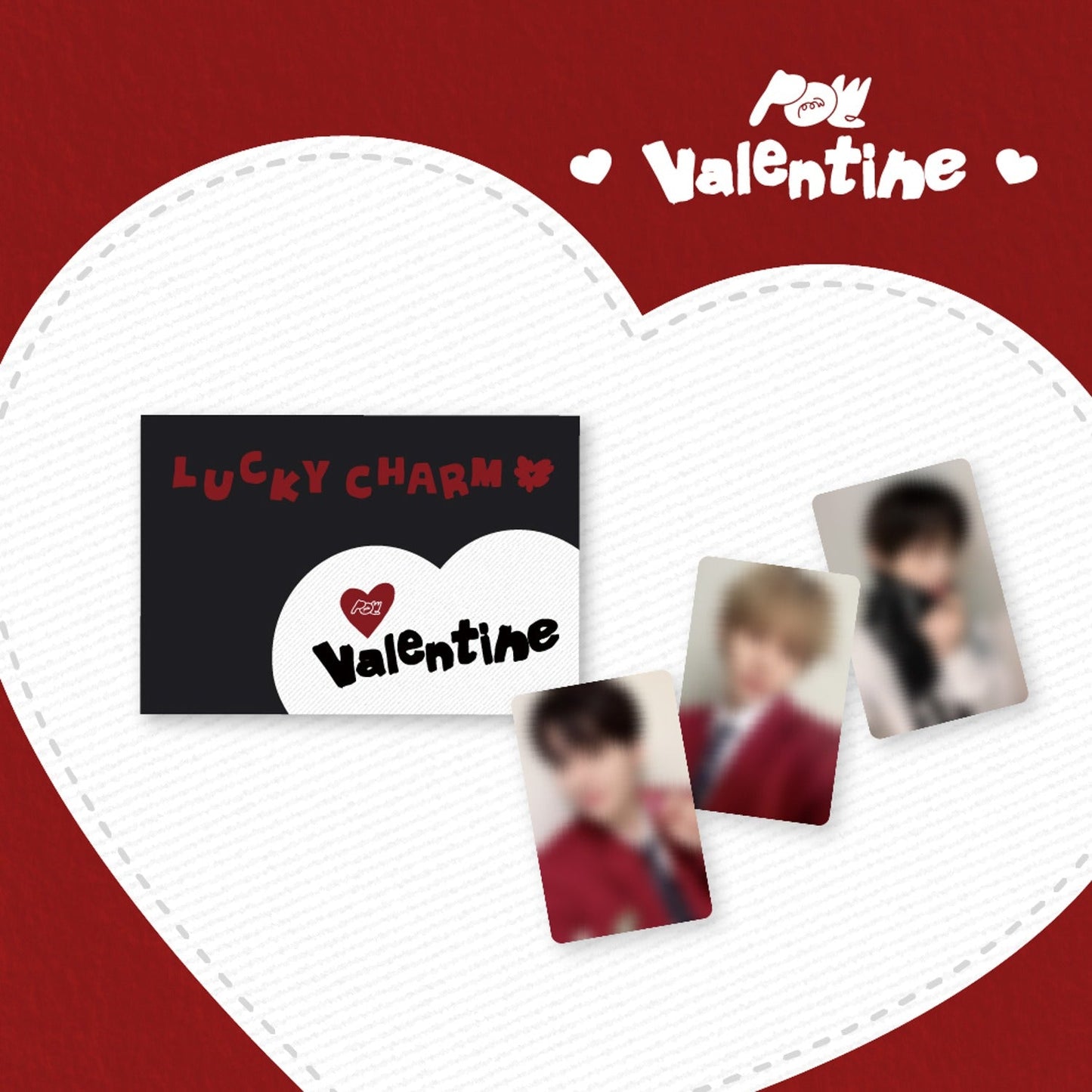 POW - VALENTINE'S DAY OFFICIAL MD LUCKY CHARM TRADING CARD