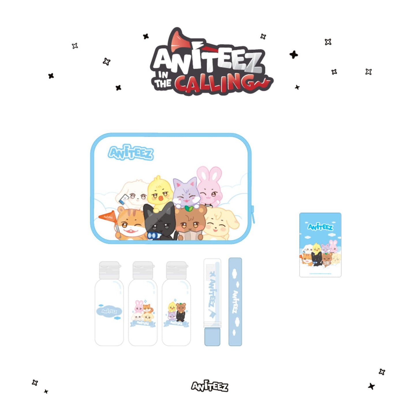 ATEEZ - ANITEEZ IN THE CALLING POP UP OFFICIAL MD TRAVEL KIT