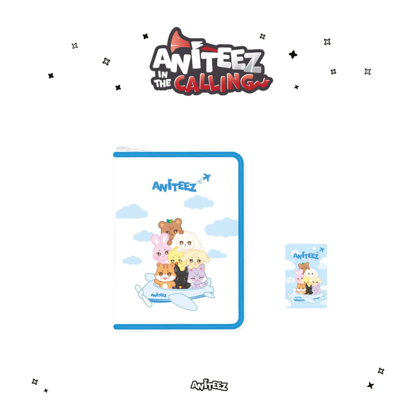 ATEEZ - ANITEEZ IN THE CALLING POP UP OFFICIAL MD TRAVEL POUCH