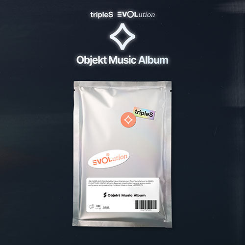 TRIPLES - EVOLution Mujuk MINI ALBUM OBJEKT MUSIC ALBUM VER