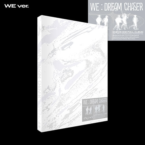 ONEWE - WE : DREAM CHASER 2ND FULL ALBUM WE VER