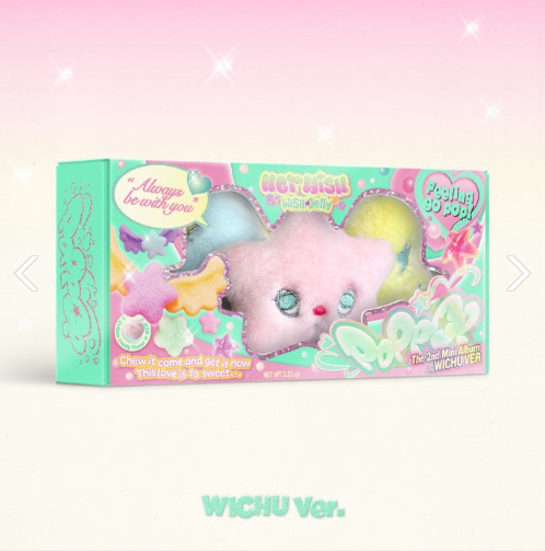 NCT WISH - POPPOP 2ND MINI ALBUM WICHU VER SMART ALBUM