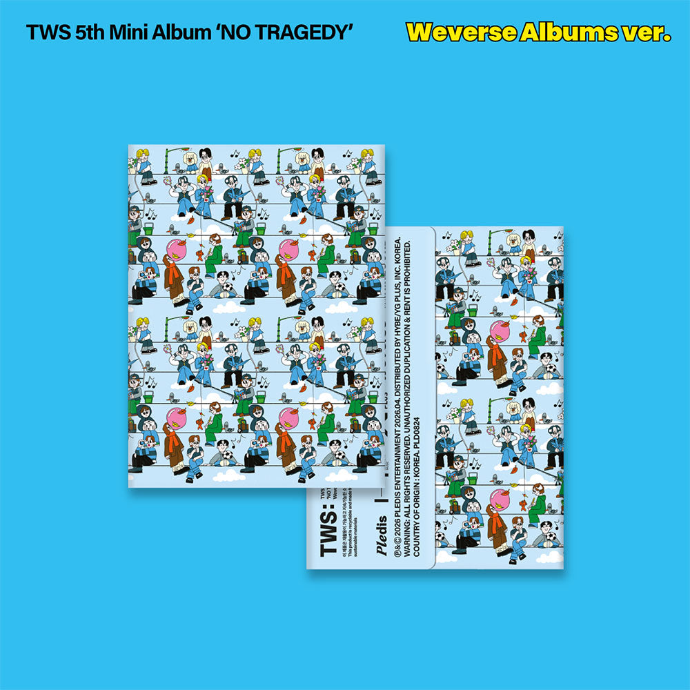 TWS - NO TRAGEDY 5TH MINI ALBUM WEVERSE ALBUMS VER