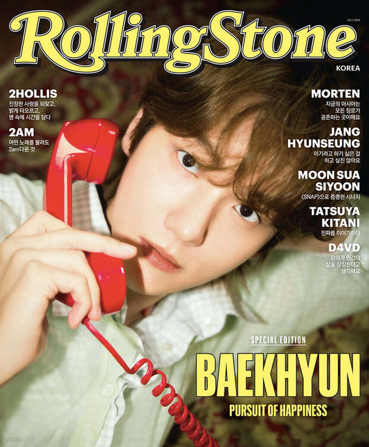 EXO Baekhyun Rolling Stone Korea Vol.3 2025