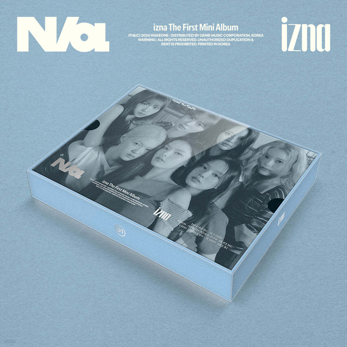 IZNA - N/a 1ST MINI ALBUM 2025 CALENDAR VER