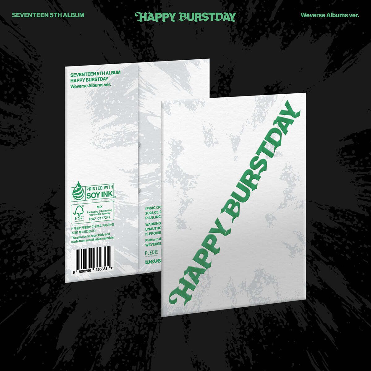 SEVENTEEN - HAPPY BURSTDAY 5TH ALBUM WEVERSE ALBUMS VER
