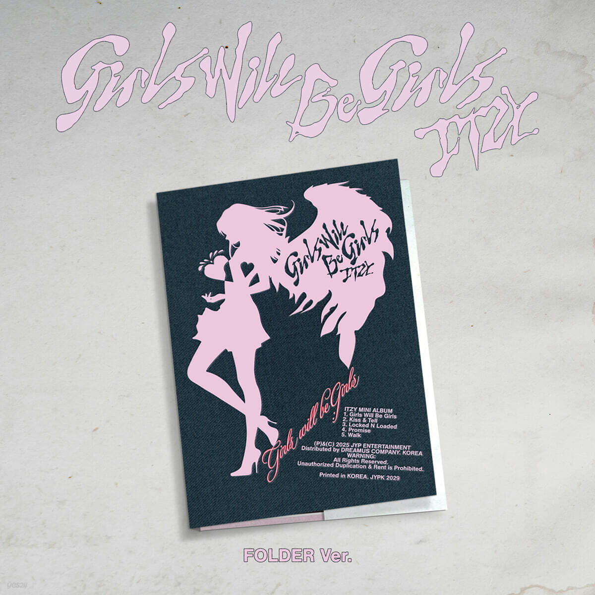 ITZY - GIRLS WILL BE GIRLS ALBUM FOLDER VER