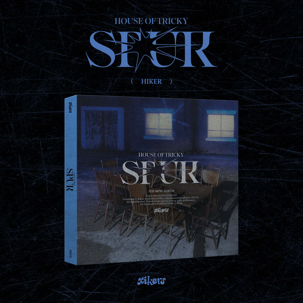 XIKERS - HOUSE OF TRICKY : SPUR 5TH MINI ALBUM STANDARD
