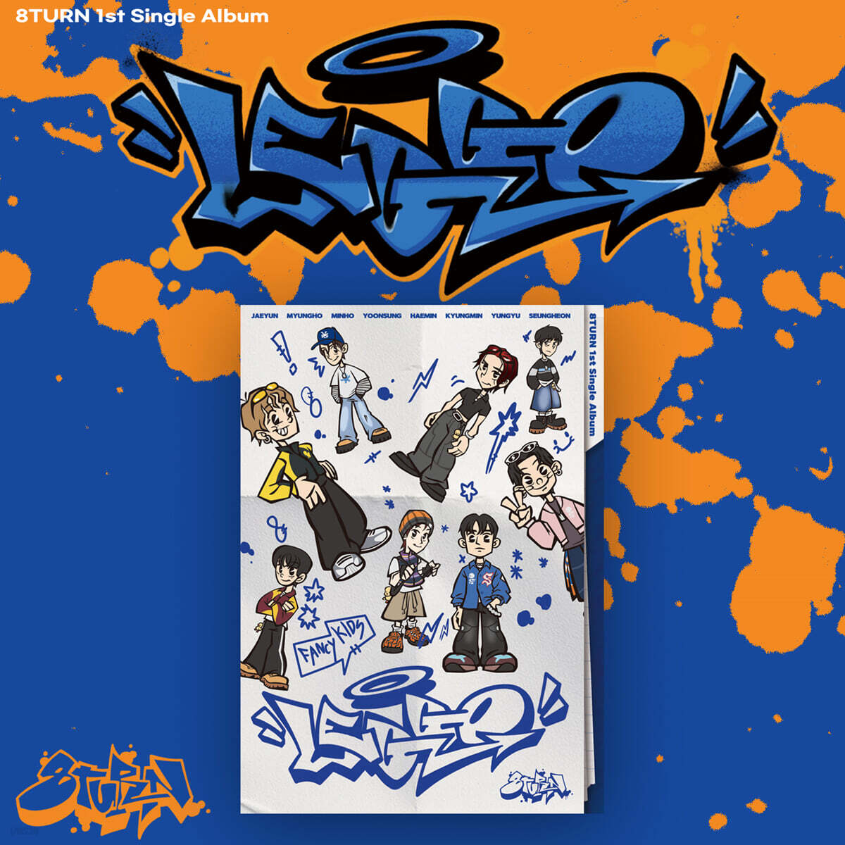 8TURN - LEGGO 1ST SINGLE ALBUM STANDARD