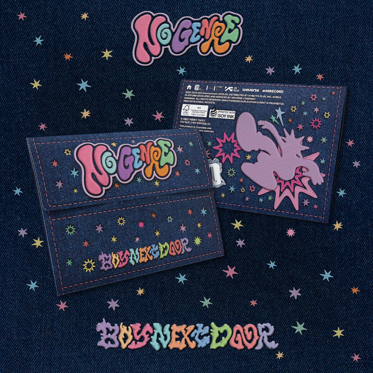 BOYNEXTDOOR - NO GENRE 4TH EP ALBUM WEVERSE ALBUMS VER